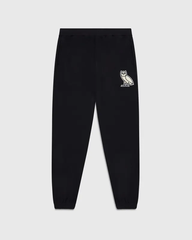 Mini OG Plush Sweatpant - Black sold by OVO