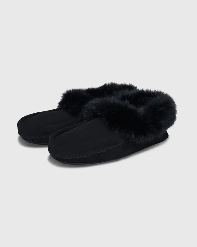 Manitobah Tipi Moccassin - Black sold by OVO