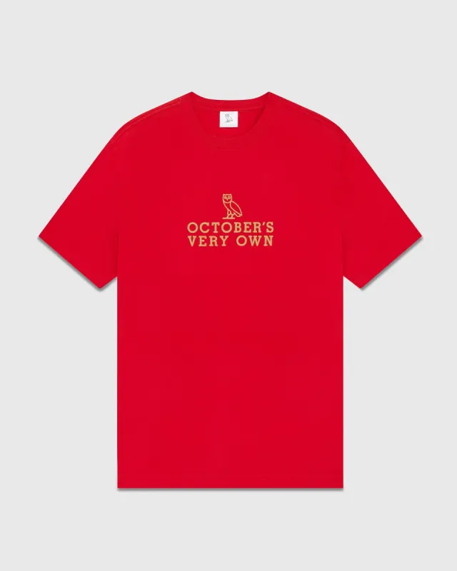 Icon T-Shirt - Red made by OVO