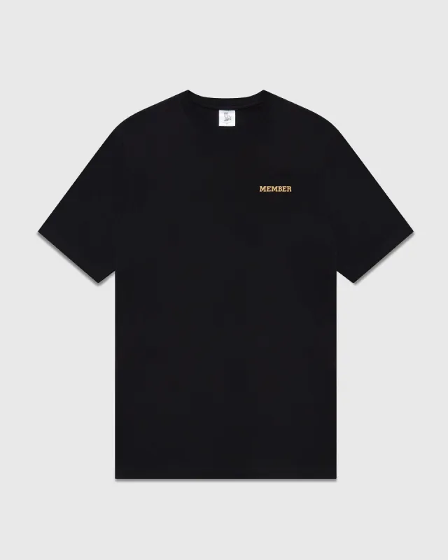 MEMBER T-SHIRT - BLACK sold by OVO