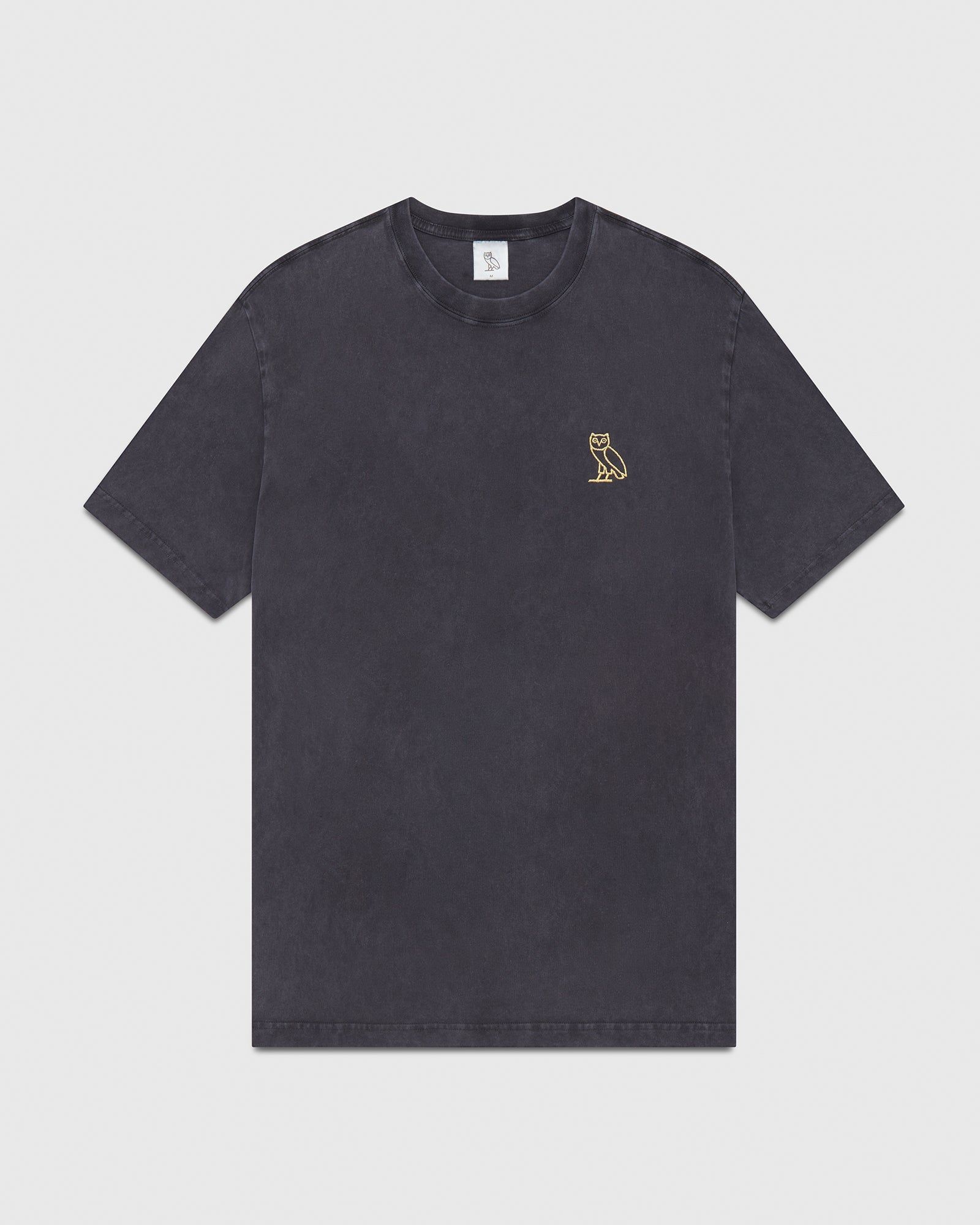 GARMENT DYE T-SHIRT - BLACK sold by OVO
