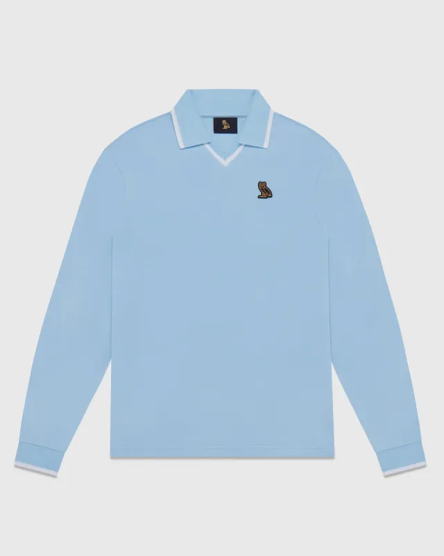 Longsleeve Polo - Light Blue sold by OVO