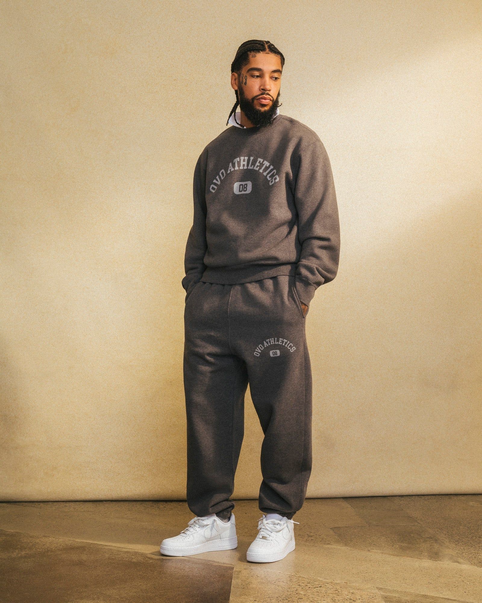 OVO Athletics Relaxed Fit Sweatpant - Charcoal Grey sold by OVO product image thumbnail 2