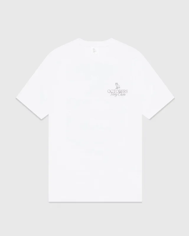 POOLSIDE T-SHIRT - WHITE sold by OVO