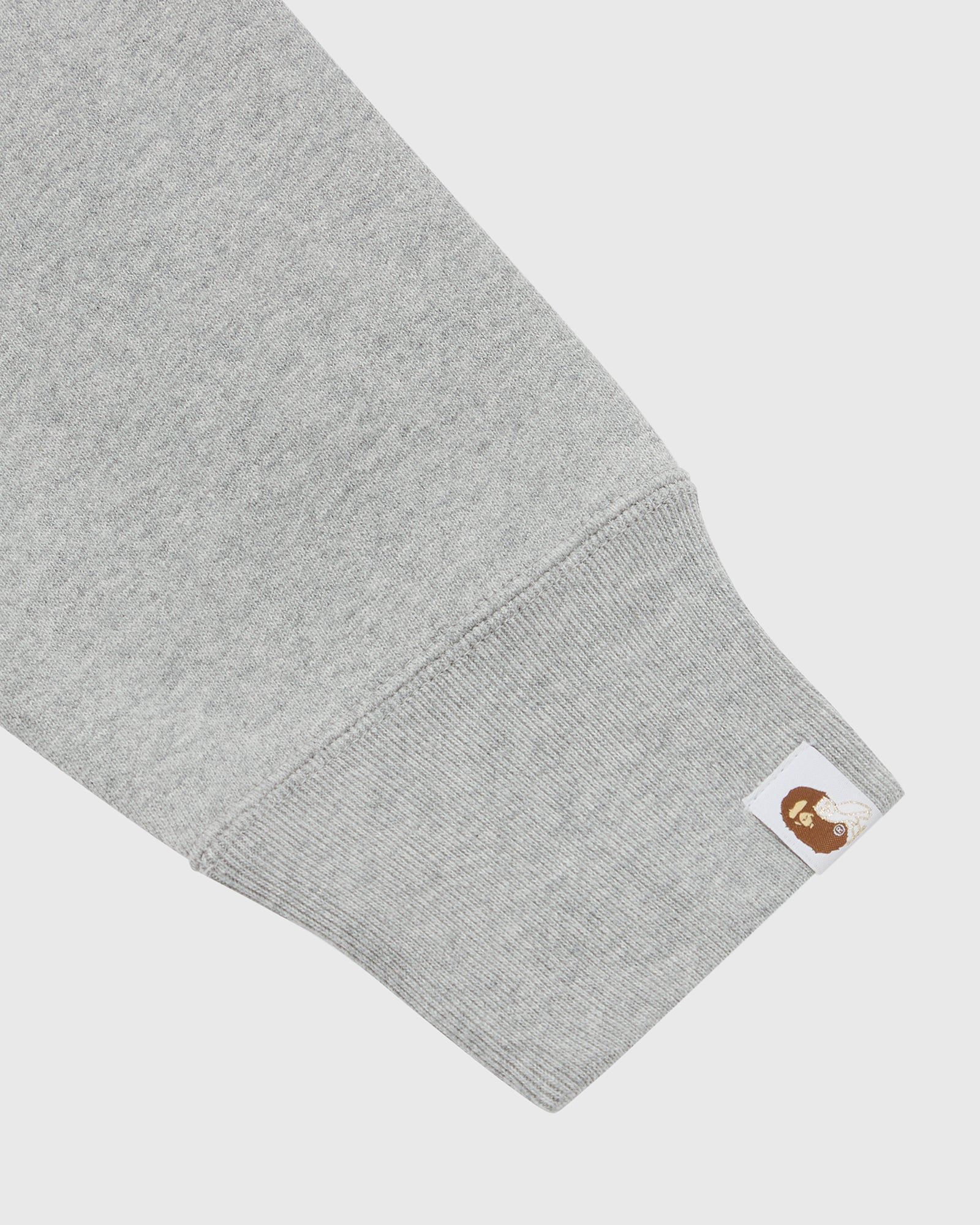 BAPE Chenille College Hoodie - Heather Grey sold by OVO product image thumbnail 4