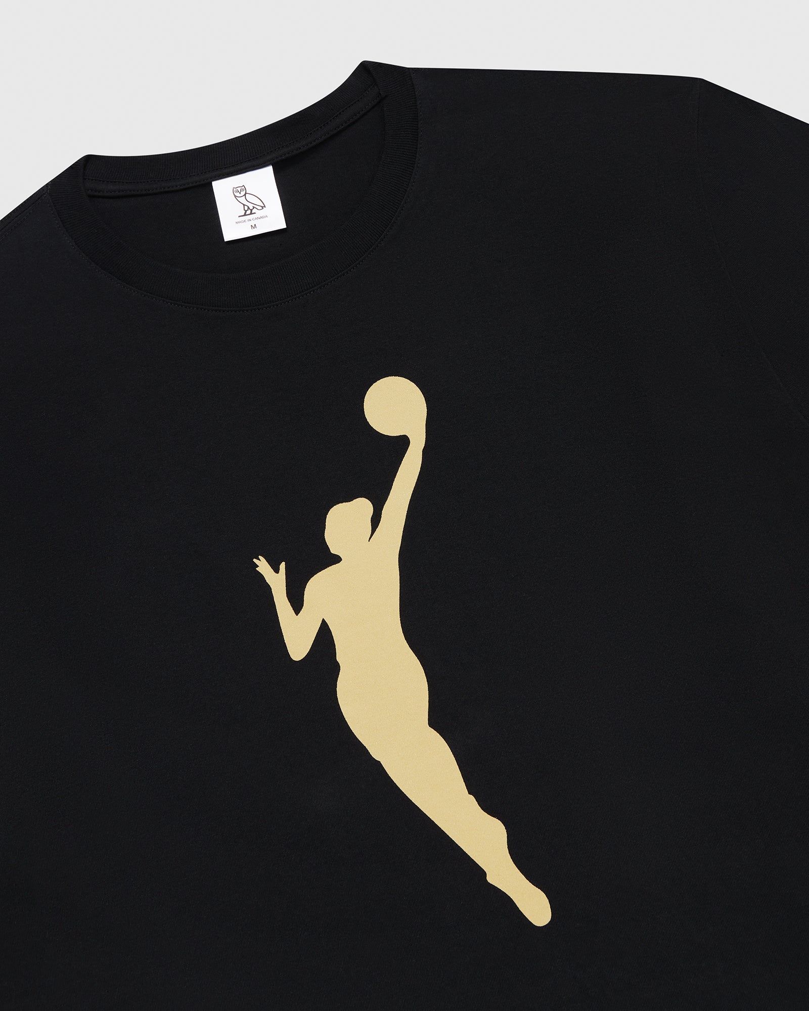 WNBA Logowoman T-Shirt - Black sold by OVO product image thumbnail 3