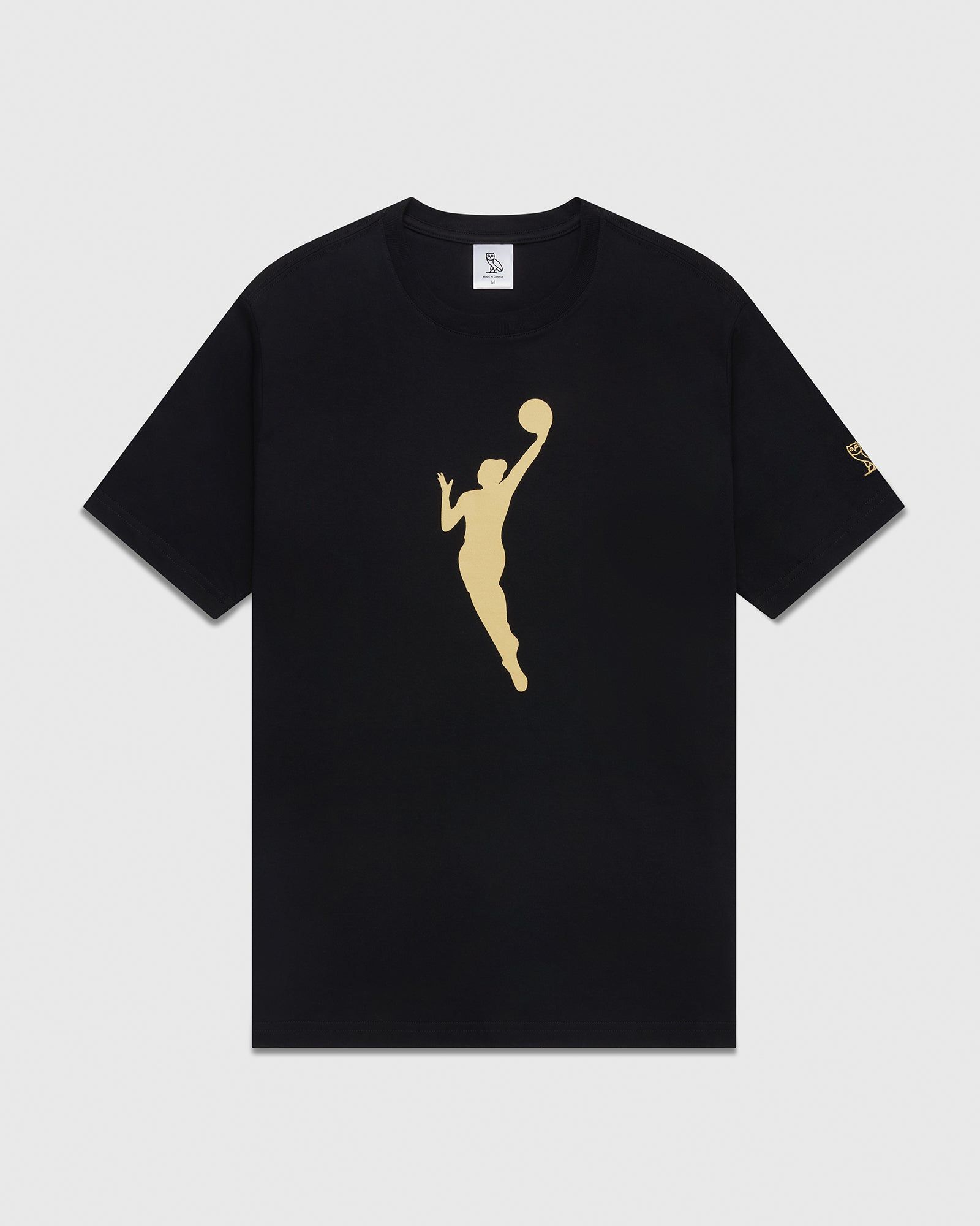 WNBA Logowoman T-Shirt - Black sold by OVO