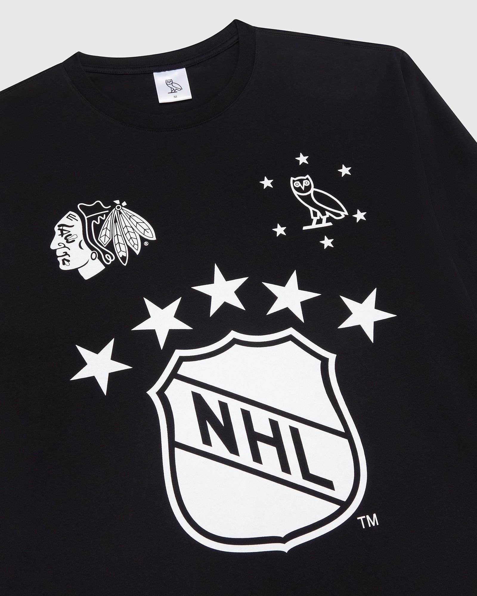 Chicago Blackhawks Longsleeve T-Shirt - Chicago Black/White sold by OVO product image thumbnail 3