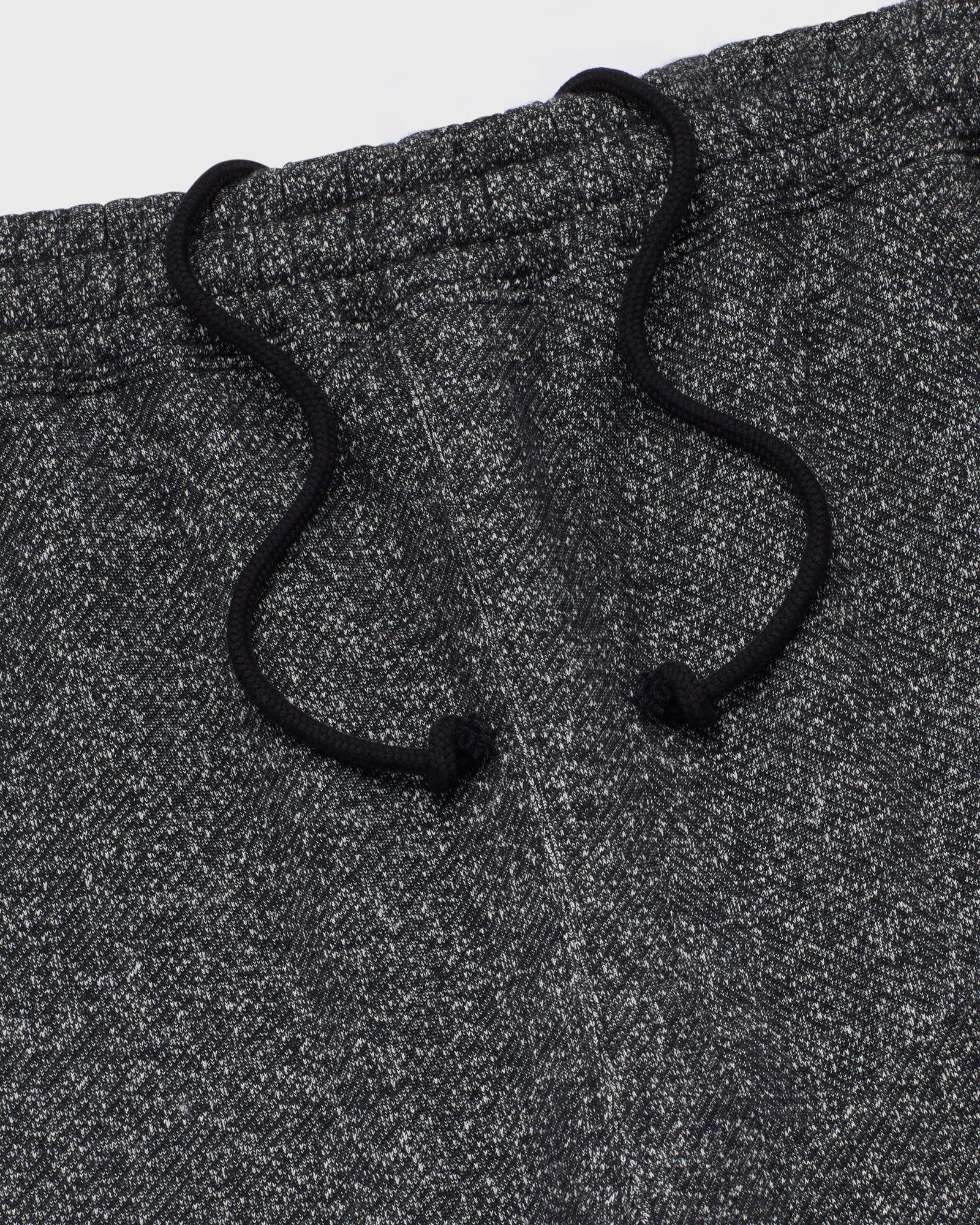 Speckle Fleece Open Hem Sweatpant - Black sold by OVO product image thumbnail 4