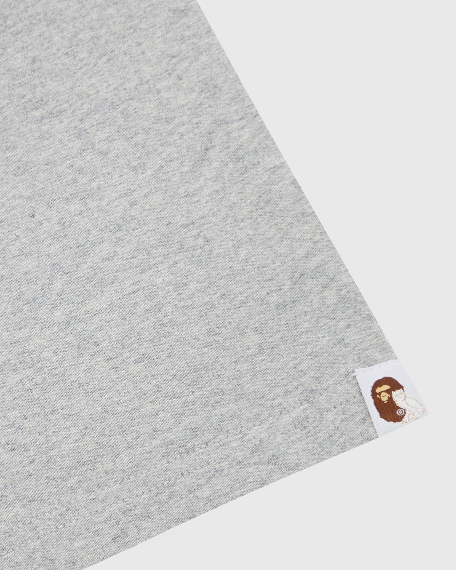BAPE Stencil T-Shirt - Heather Grey sold by OVO product image thumbnail 3