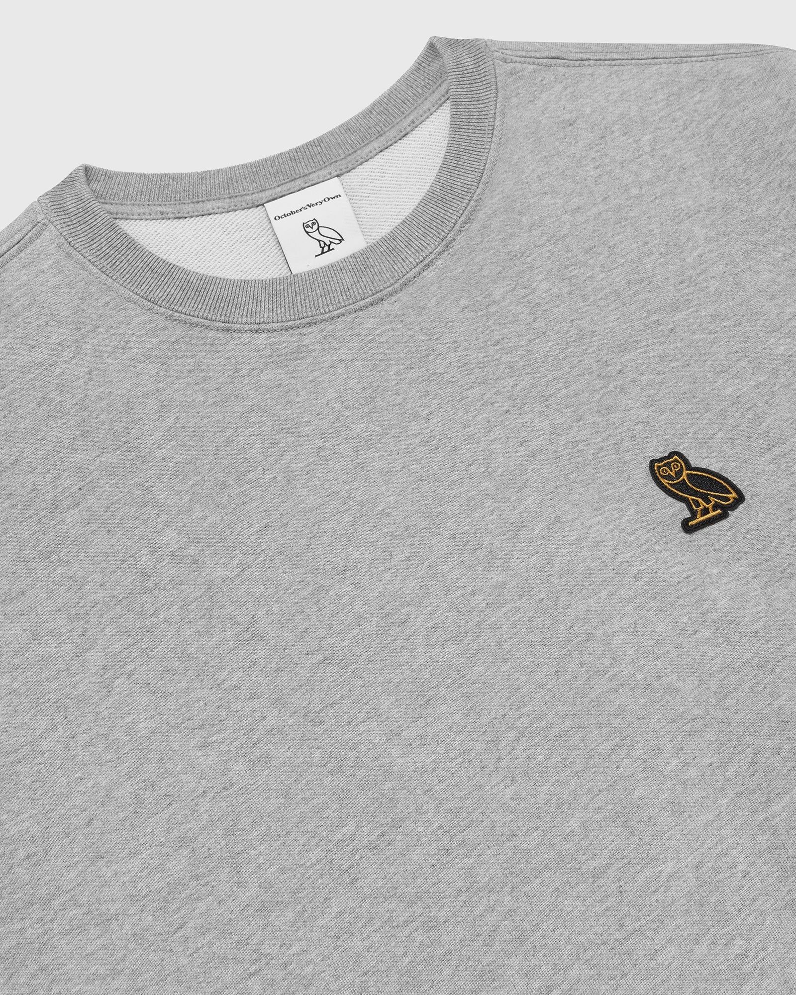 Classic Crewneck - Heather Grey sold by OVO product image thumbnail 3