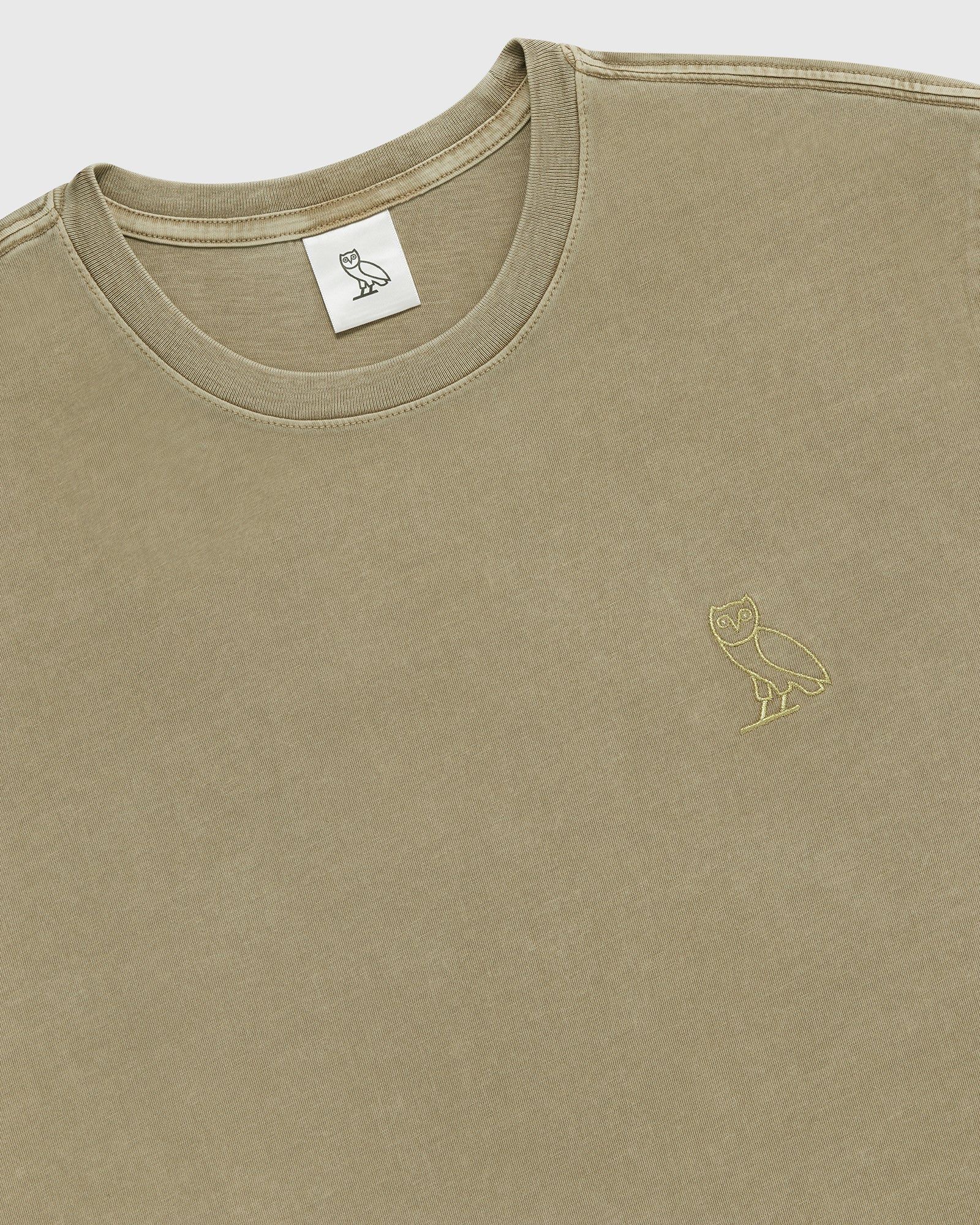 Muskoka Garment Dyed Longsleeve T-Shirt - Sand sold by OVO product image thumbnail 2