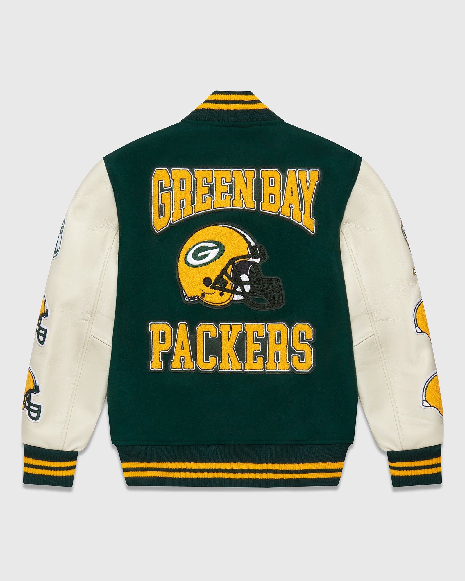 NFL GREEN BAY PACKERS VARSITY JACKET - GREEN sold by OVO product image thumbnail 2