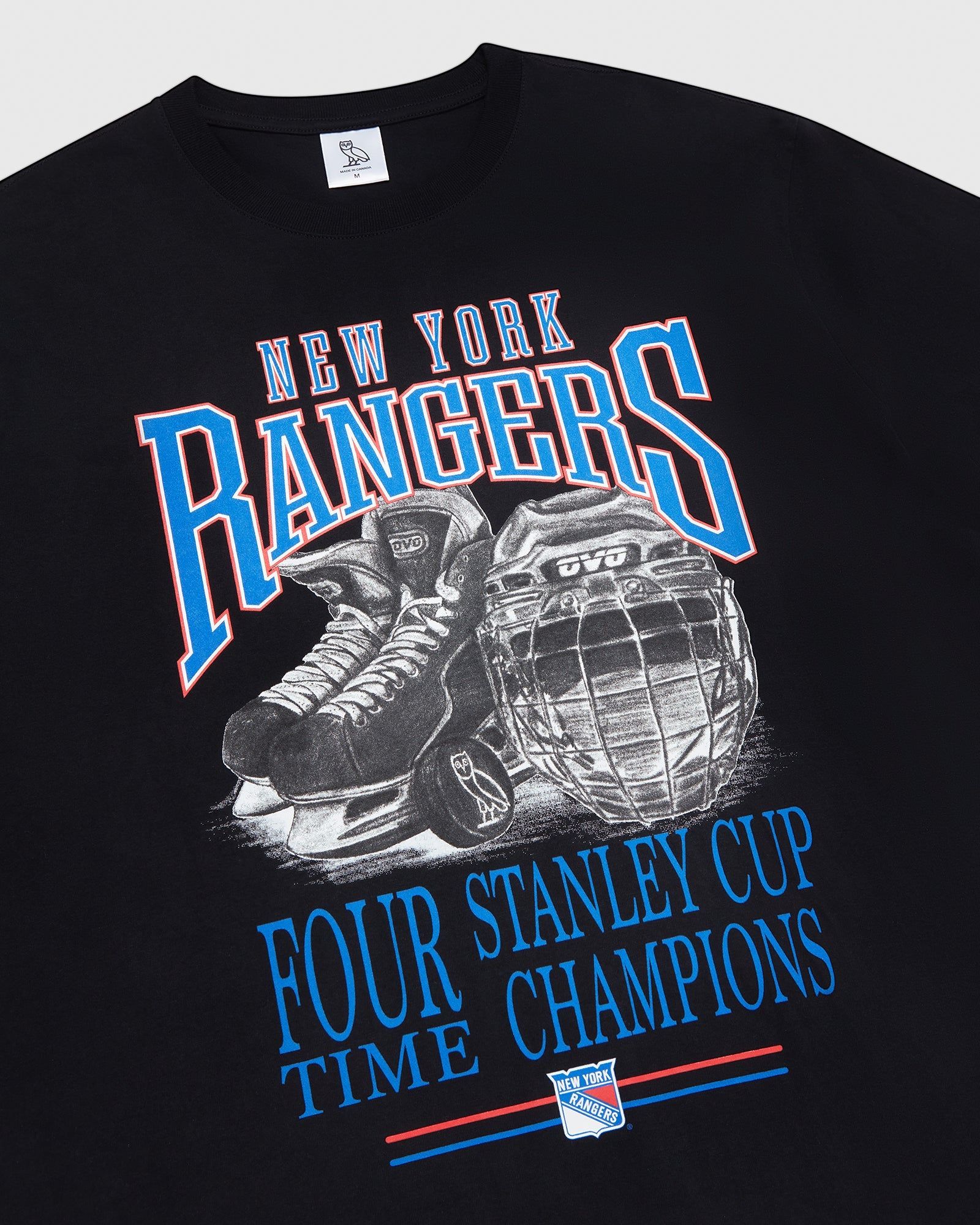 New York Rangers T-Shirt - Black sold by OVO product image thumbnail 3