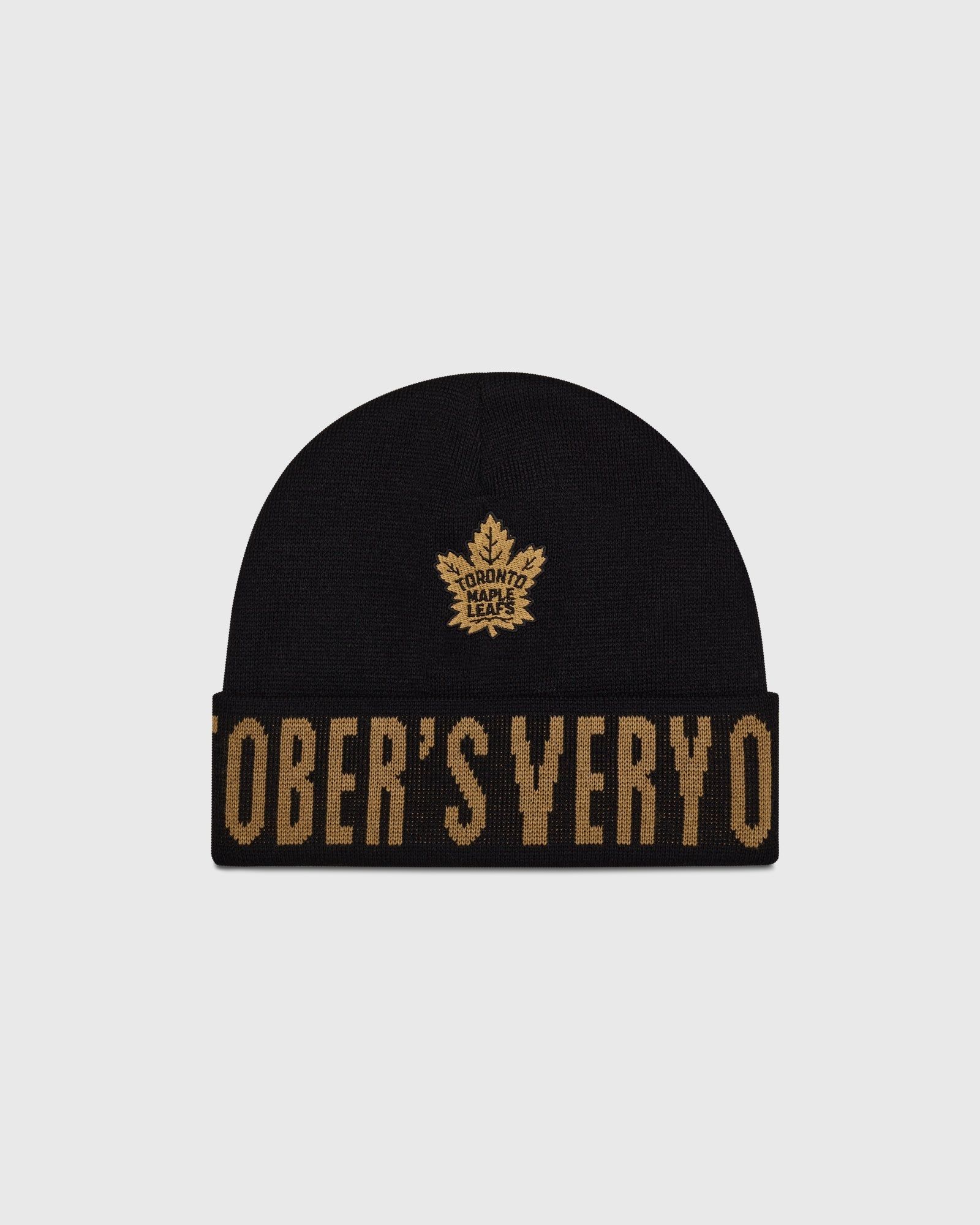 OVO® / TORONTO MAPLE LEAFS BEANIE - BLACK sold by OVO