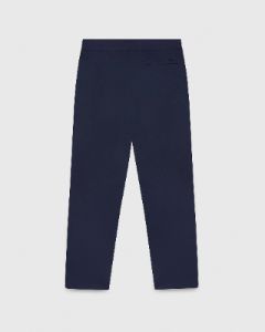 Pique Slim Track Pant - Navy sold by OVO