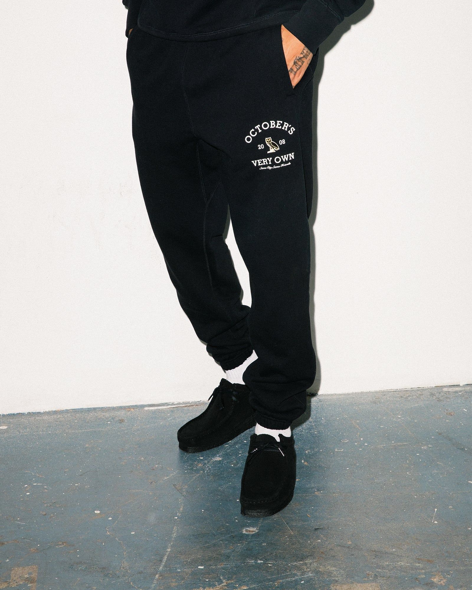 COLLEGIATE SWEATPANT - BLACK sold by OVO product image thumbnail 2