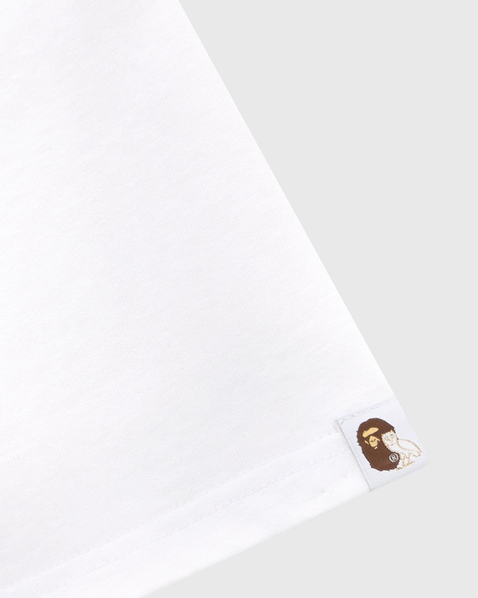 BAPE General T-Shirt - White sold by OVO product image thumbnail 4