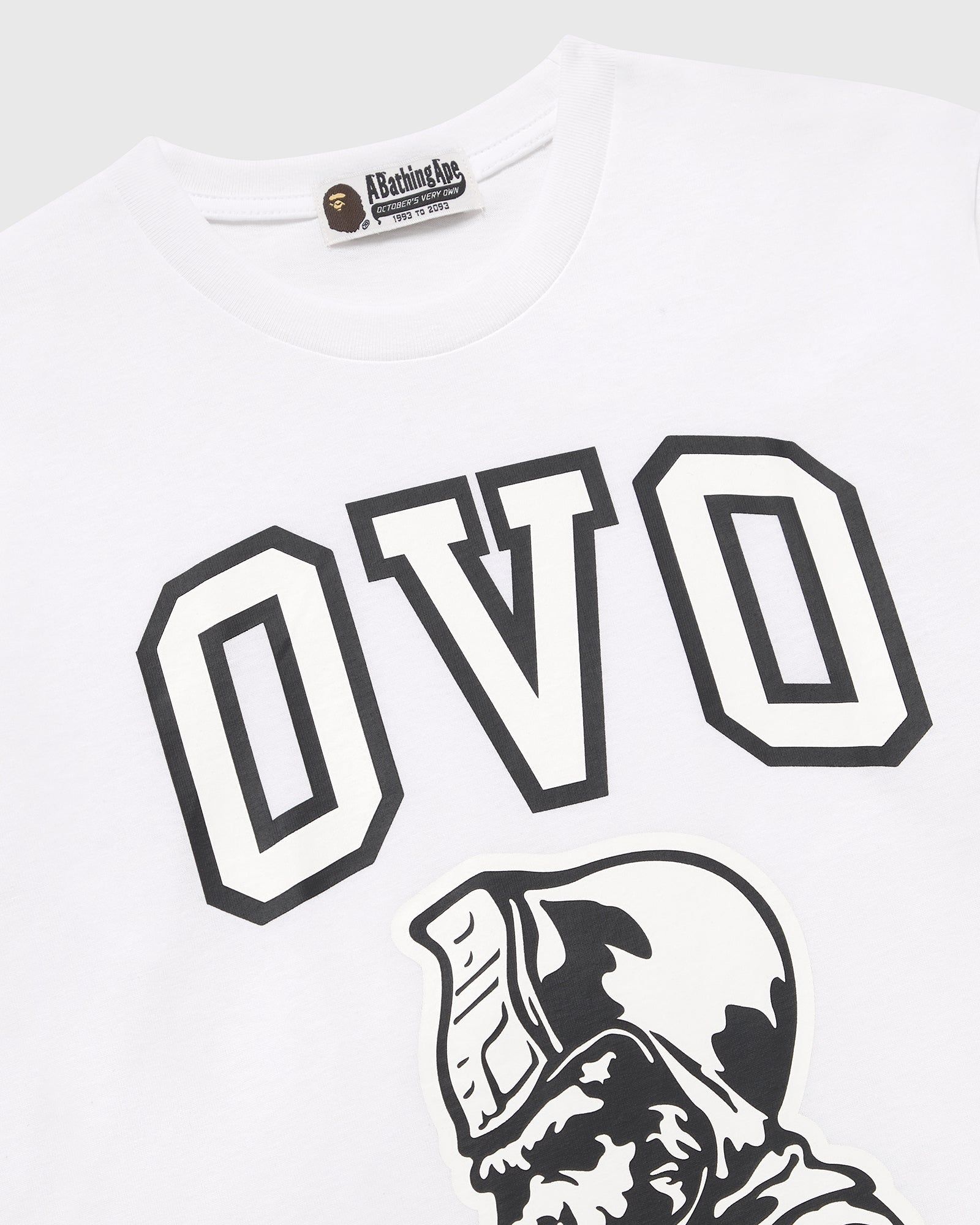 BAPE General T-Shirt - White sold by OVO product image thumbnail 2