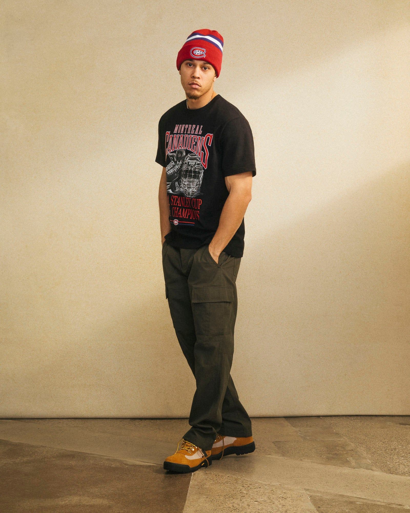 Montreal Canadiens T-Shirt - Black sold by OVO product image thumbnail 2