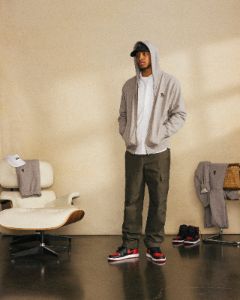 Classic Full-Zip Hoodie - Heather Grey sold by OVO