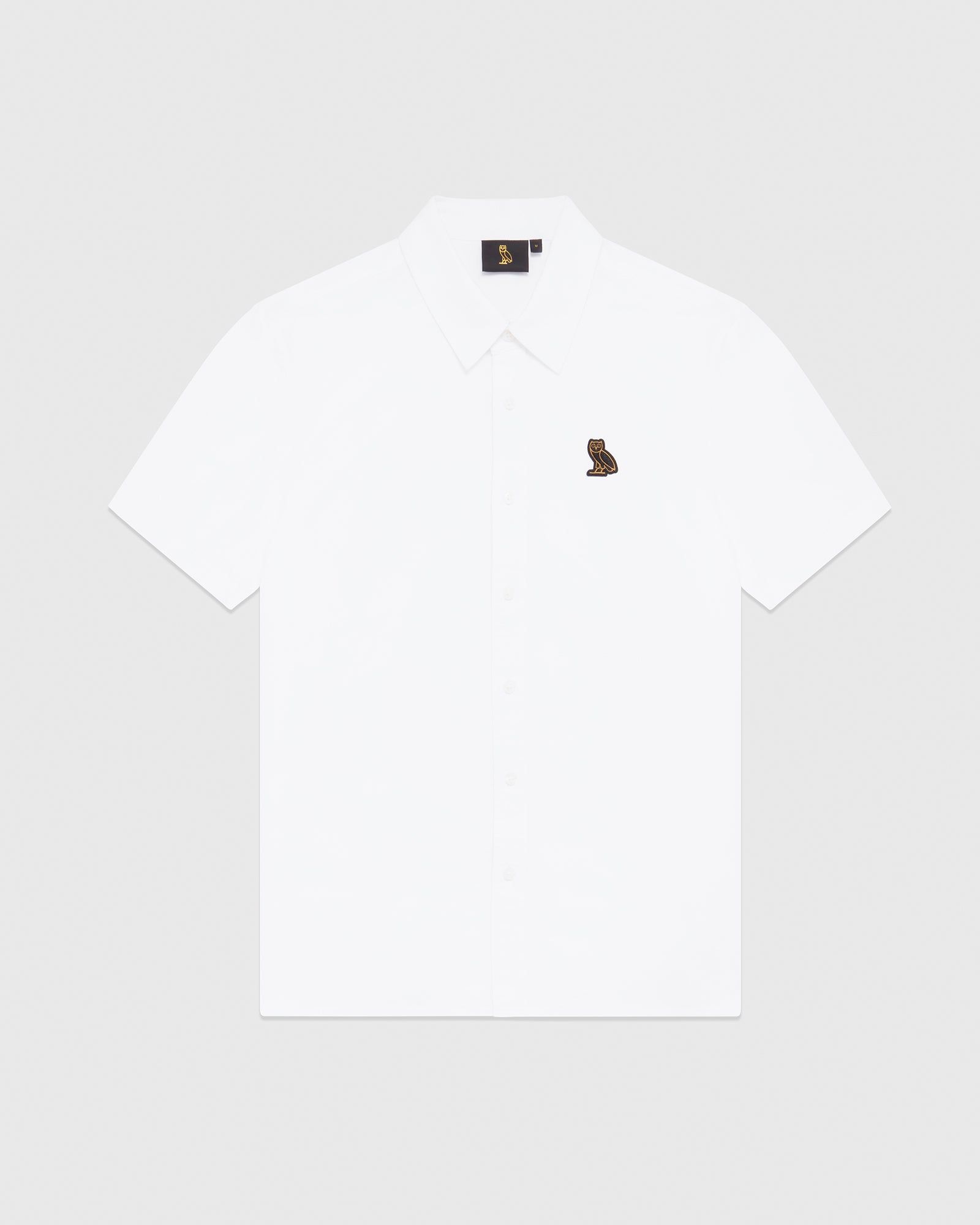 SHORT SLEEVE OXFORD SHIRT - WHITE sold by OVO