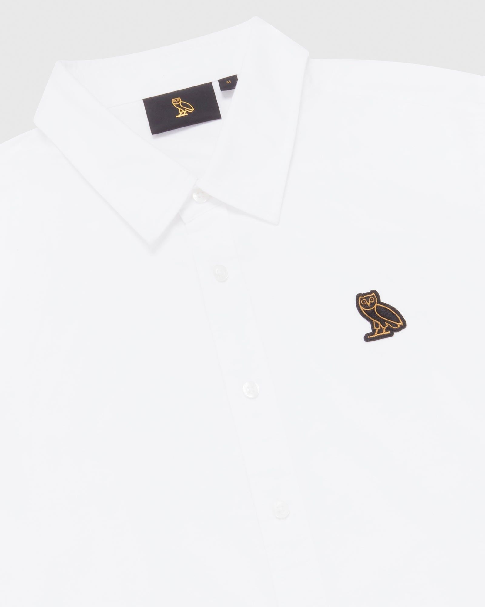 SHORT SLEEVE OXFORD SHIRT - WHITE sold by OVO product image thumbnail 2