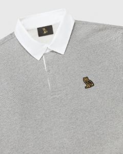 Fleece Rugby - Heather Grey sold by OVO