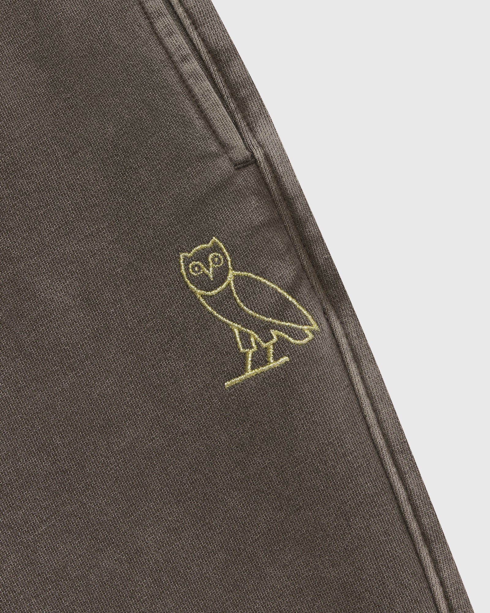 Muskoka Garment Dyed Open Hem Sweatpant - Brown sold by OVO product image thumbnail 5