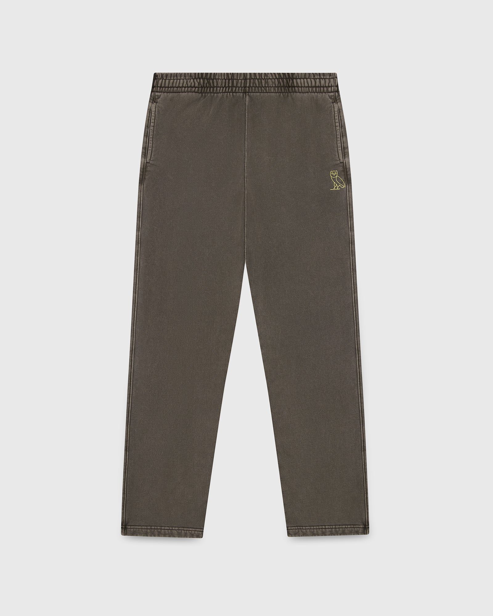 Muskoka Garment Dyed Open Hem Sweatpant - Brown sold by OVO