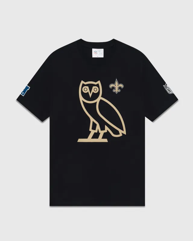 NFL New Orleans Saints Game Day T-Shirt - Black sold by OVO