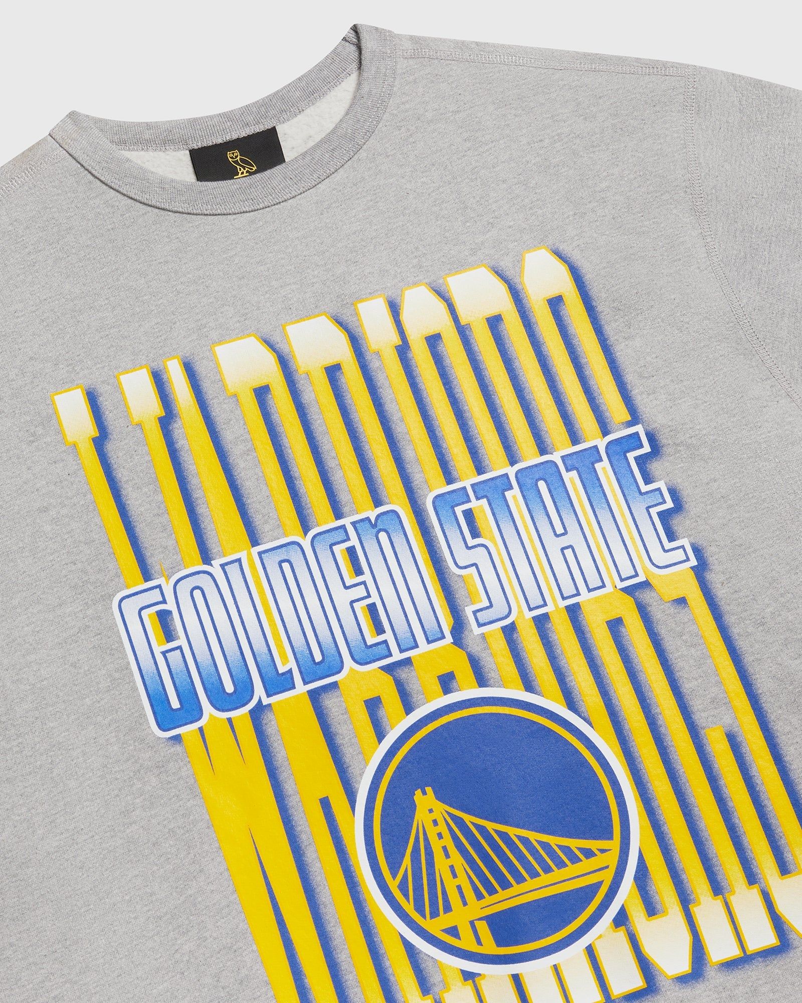 NBA GOLDEN STATE WARRIORS CREWNECK - HEATHER GREY sold by OVO product image thumbnail 4