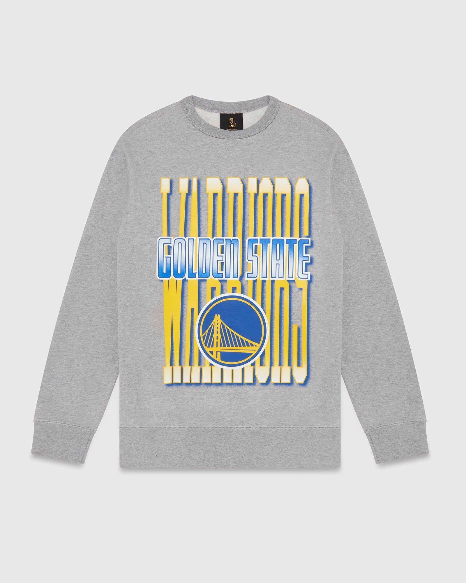NBA GOLDEN STATE WARRIORS CREWNECK - HEATHER GREY sold by OVO