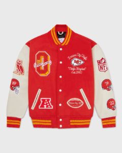 NFL Kansas City Chiefs Varsity Jacket - Red sold by OVO