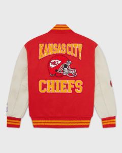 NFL Kansas City Chiefs Varsity Jacket - Red sold by OVO