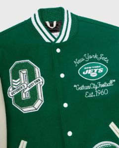 NFL New York Jets Varsity Jacket - Green sold by OVO