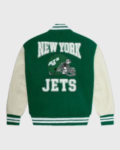 NFL New York Jets Varsity Jacket - Green sold by OVO