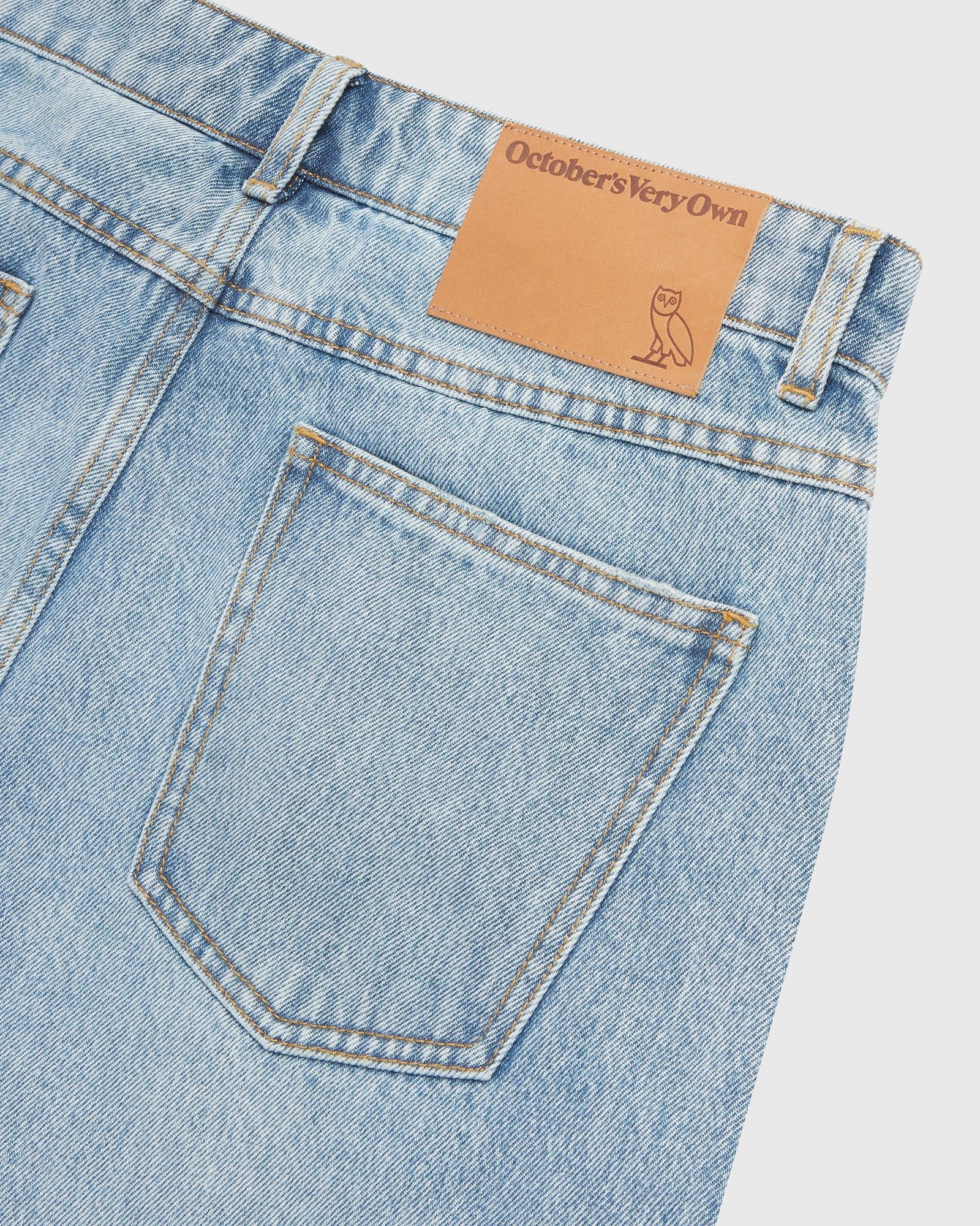 RELAXED FIT DENIM - WASHED INDIGO sold by OVO product image thumbnail 4