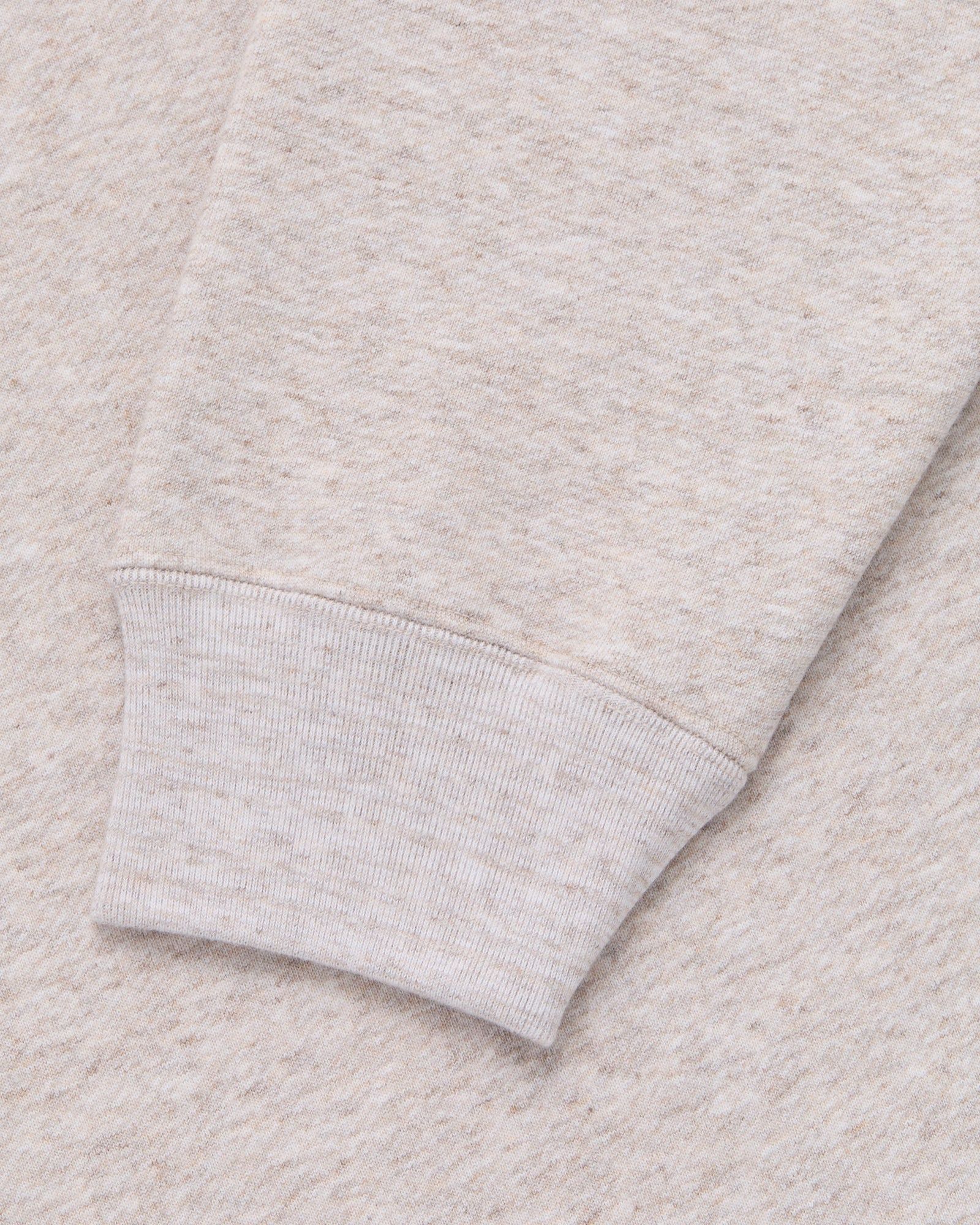 Speckle Fleece Crewneck - Oatmeal sold by OVO product image thumbnail 5