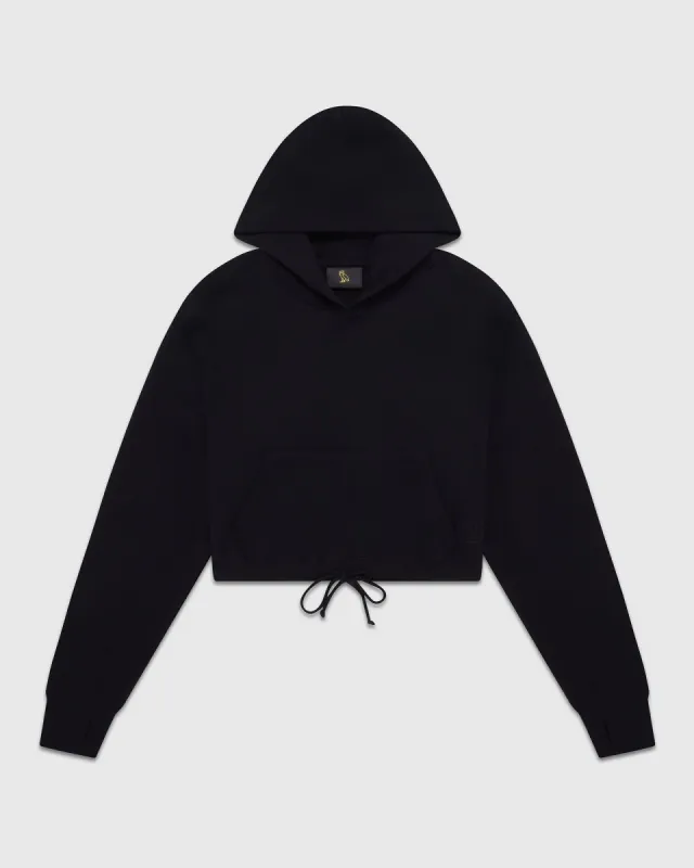 Cropped Hoodie - Black sold by OVO