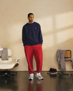 Classic Relaxed Fit Sweatpant - Red sold by OVO