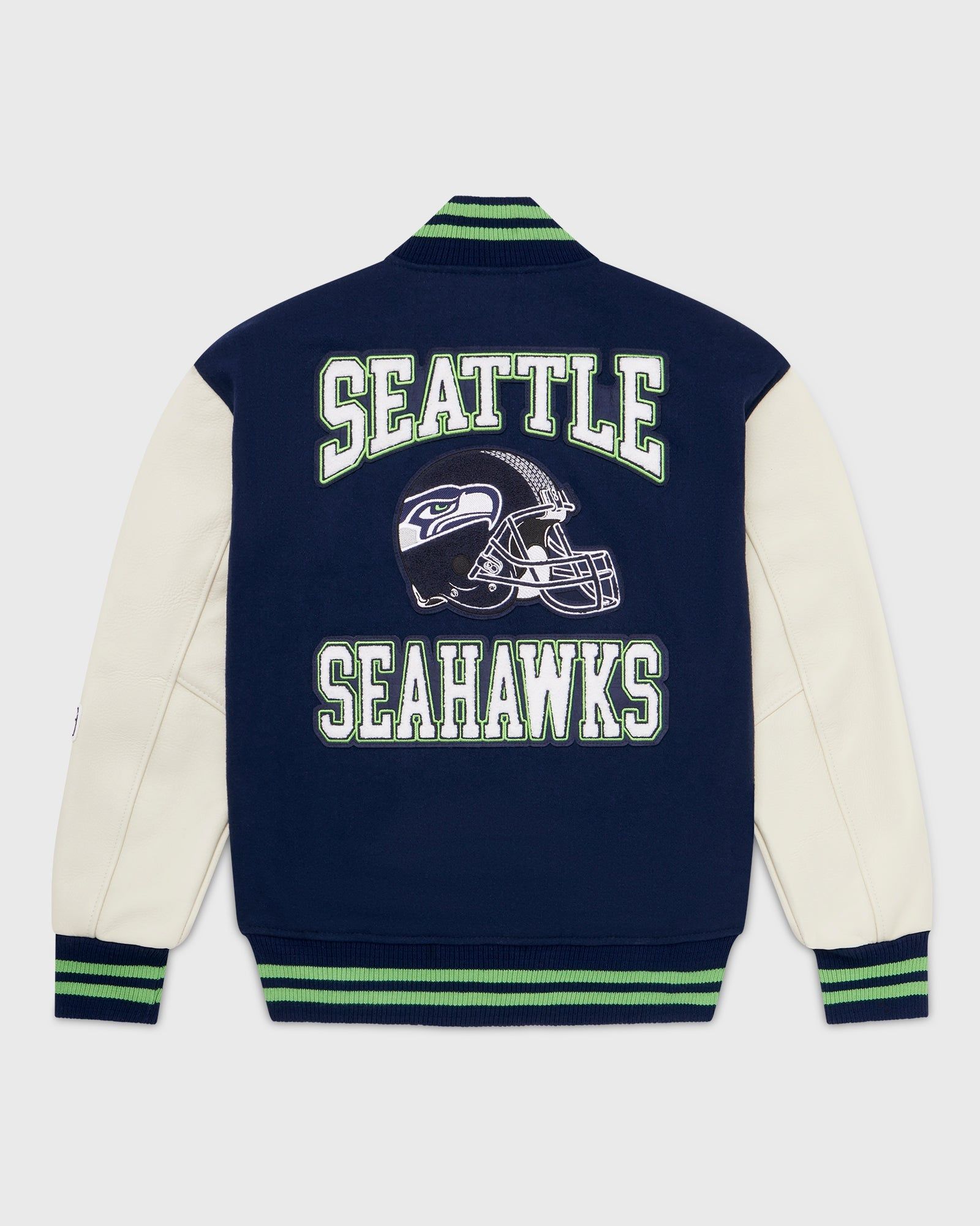 NFL Seattle Seahawks Varsity Jacket - Blue sold by OVO product image thumbnail 4