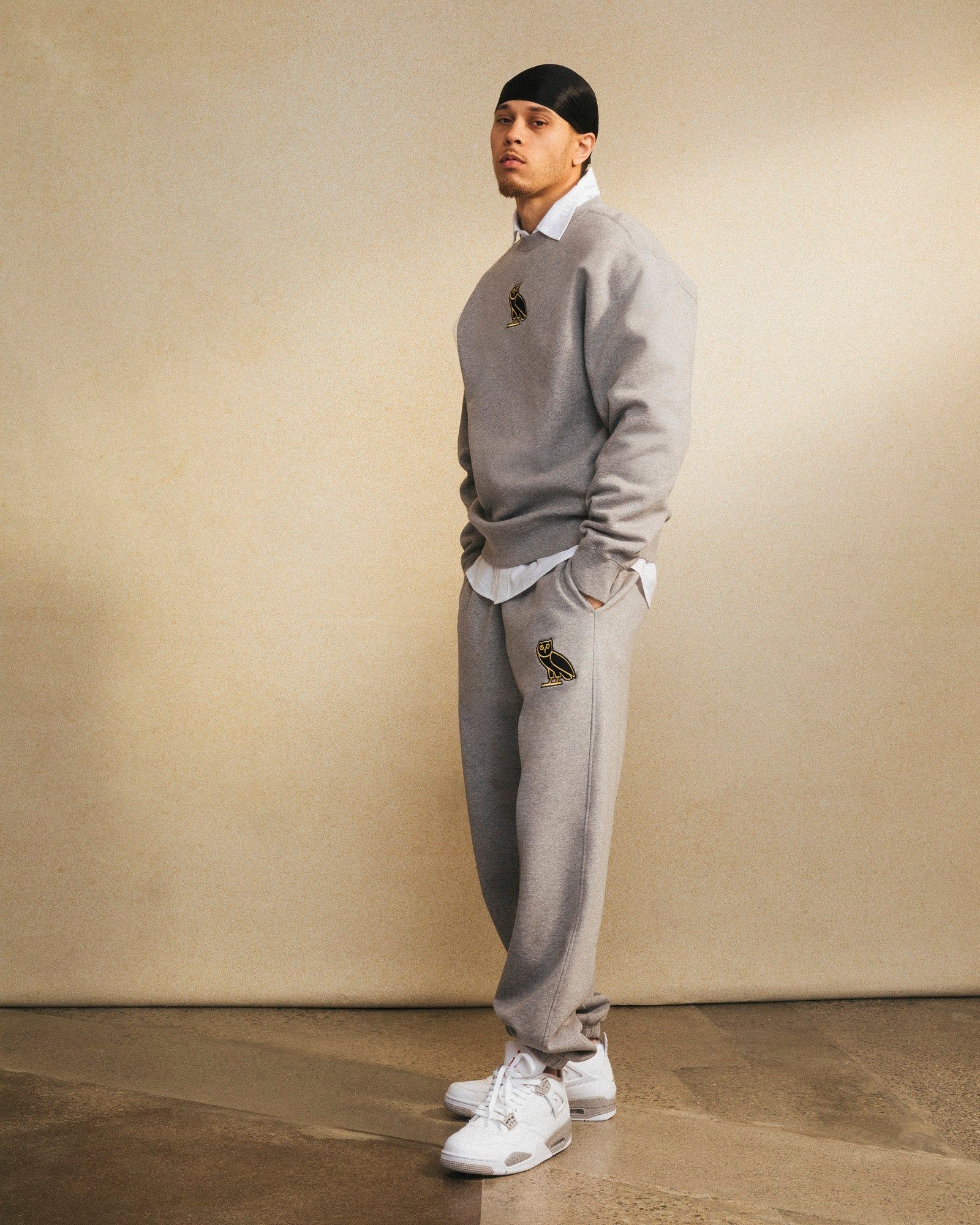 Mini OG Relaxed Fit Sweatpant - Heather Grey sold by OVO product image thumbnail 2