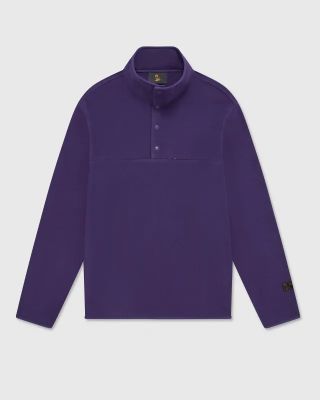 Polar Fleece Mockneck - Purple sold by OVO