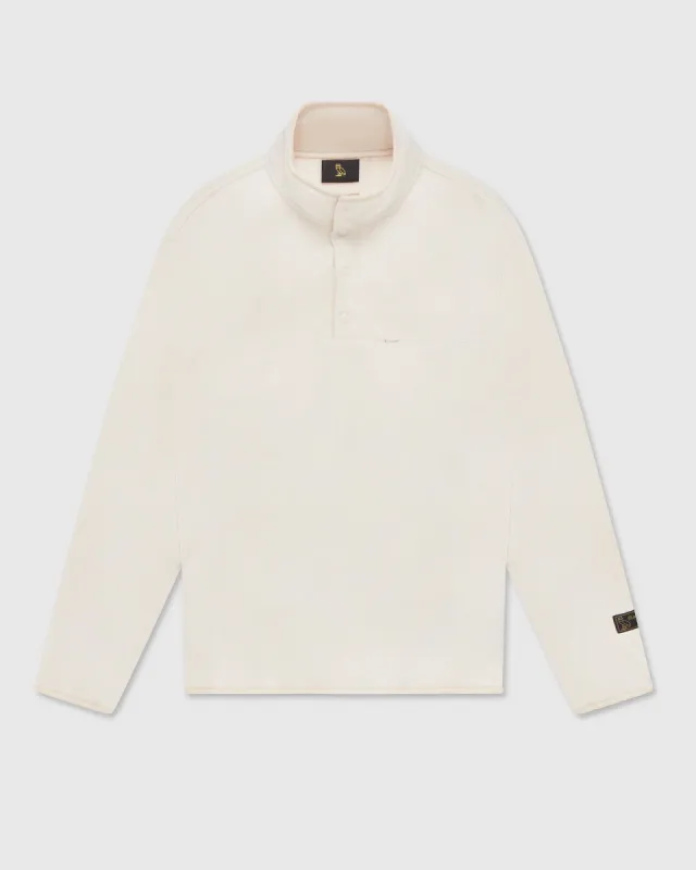 Polar Fleece Mockneck - Cream sold by OVO