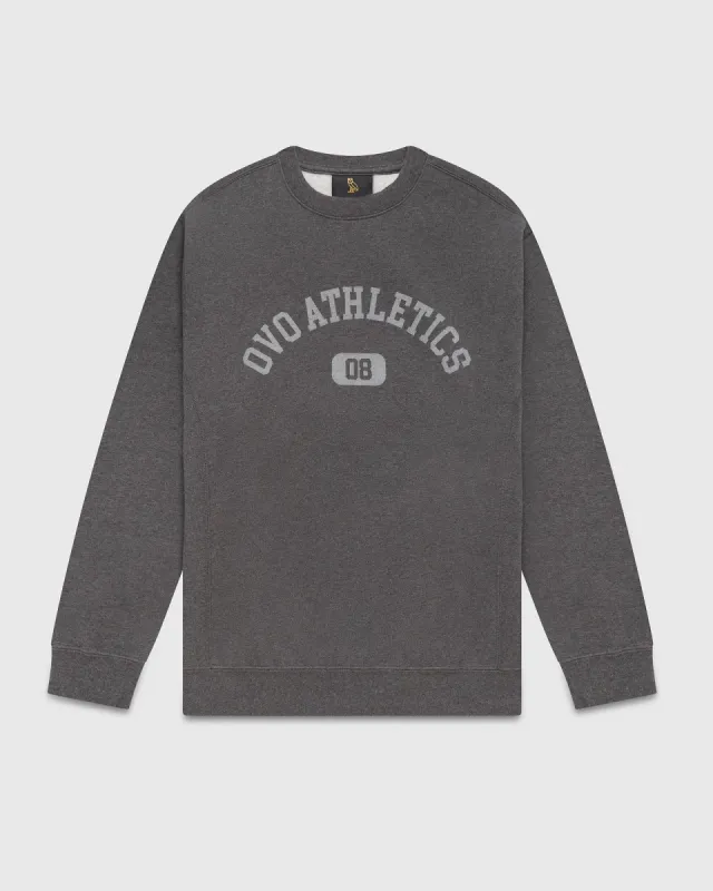 OVO Athletics Crewneck - Charcoal Grey sold by OVO