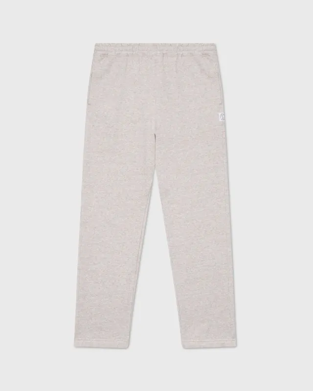 Speckle Fleece Open Hem Sweatpant - Oatmeal sold by OVO