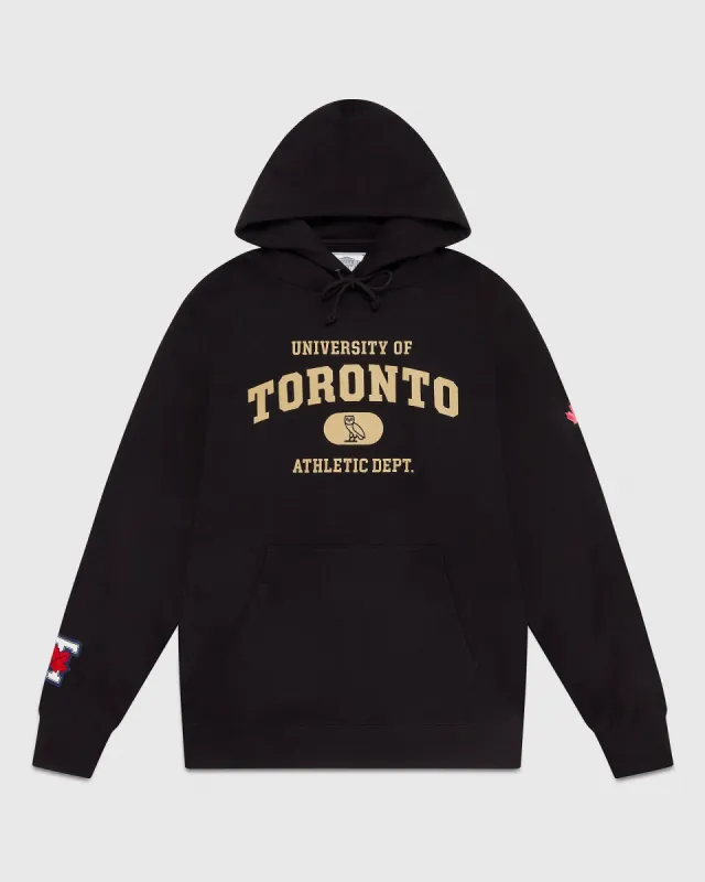 U OF T ATHLETICS HOODIE - BLACK sold by OVO
