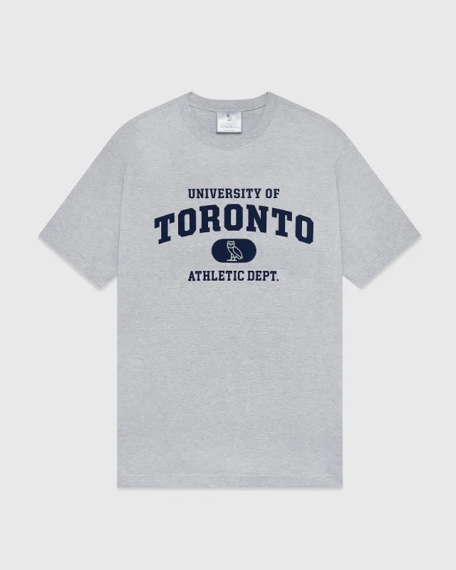 U OF T ATHLETICS T-SHIRT - HEATHER GREY made by OVO