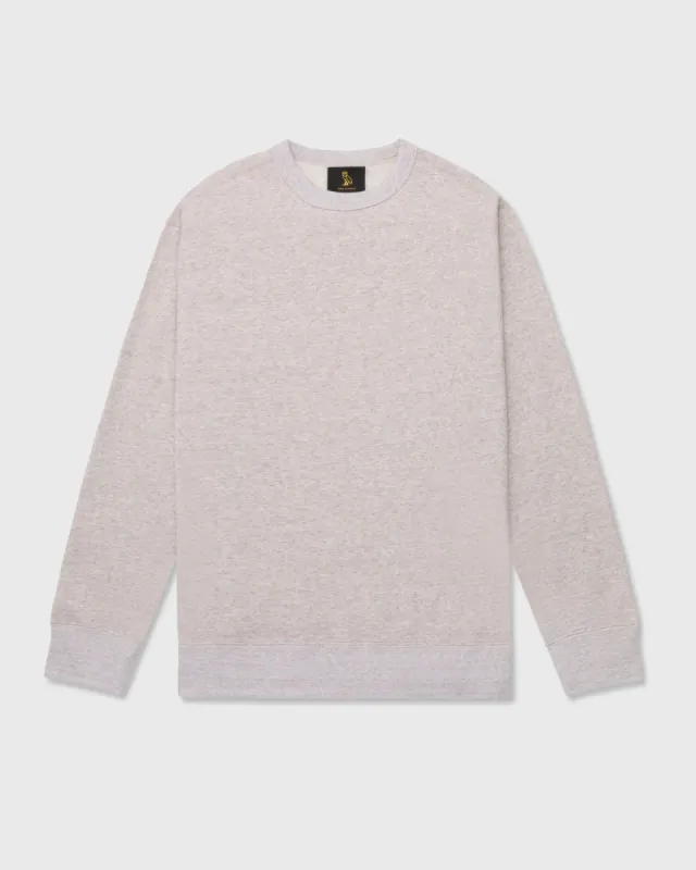Speckle Fleece Crewneck - Oatmeal sold by OVO
